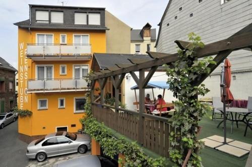 Weinstube Pension Moselbluemchen Zeltingen-Rachtig Exterior foto
