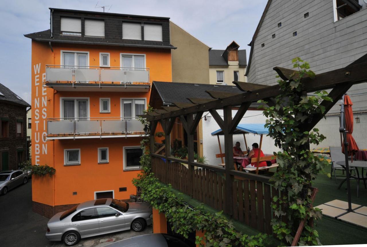 Weinstube Pension Moselbluemchen Zeltingen-Rachtig Exterior foto